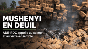 Walungu : ADE-RDC déplore la mort de trois personnes dans un drame survenu au village de Mushenyi